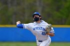 Baseball vs CGA  Wheaton College Baseball vs Coast Guard Academy during game two of the NEWMAC semi-finals playoffs. - (Photo by Keith Nordstrom) : Wheaton, baseball, NEWMAC